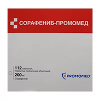 Сорафениб-Промомед 200 мг №112 (сорафениб)