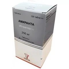 Амиранта таб. 250мг. №120 (абиратерон)