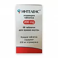 Интеленс таб. 200мг. N60(Этравирин)