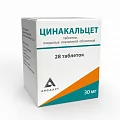 Цинакальцет-Амедарт таблетки 30мг №28 (Цинакальцет)